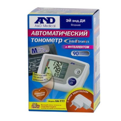 ТОНОМЕТР UA-777 АВТОМАТ/АДАПТЕР /AND/