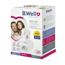Б.ВЕЛЛ ИНГАЛЯТОР MED-120 НЕБУЛАЙЗЕР КОМПРЕС. [B.WELL]