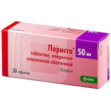 ЛОРИСТА 50МГ. №30 ТАБ. П/П/О /KRKA/