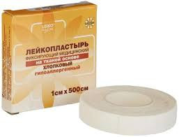 ЛЕЙКО ПЛАСТЫРЬ ТКАН.ОСН.КАТУШКА 1СМХ500СМ. [LEIKO]