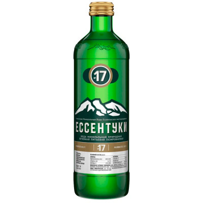 ЕССЕНТУКИ М/ВОДА №17  0.45л стекло
