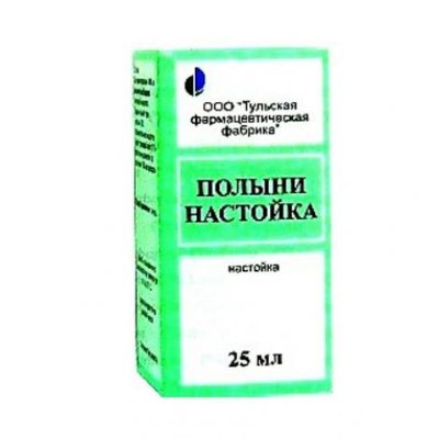 ПОЛЫНИ НАСТОЙКА 25МЛ. ФЛ. /ТУЛЬСКАЯ ФФ/