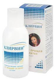 КЛИРВИН ЛОСЬОН АЮВЕРДИЧ. ОТ ПРЫЩЕЙ И ПЯТЕН 100МЛ.