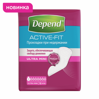 ДЕПЕНД ПРОКЛАДКИ Д/ЖЕН. НОРМАЛ №12 П/НЕДЕРЖАНИИ [DEPEND]