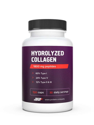Hydrolyzed collagen/КОЛЛАГЕН ГИДРОЛИЗАТ/30 порций/120 капс