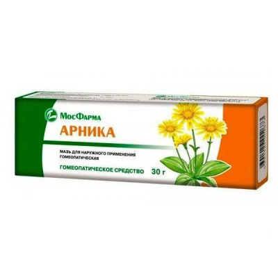 АРНИКА 30Г. №1 МАЗЬ ГОМЕОПАТ. Д/НАРУЖ.ПРИМ. ТУБА /МОСФАРМА/