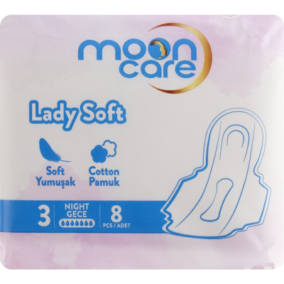 МУН КЕА ПРОКЛАДКИ ЖЕН. ЛЕДИ СОФТ Р.3 НАЙТ №8 [MOON CARE]