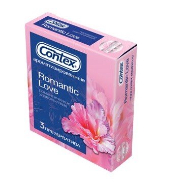 КОНТЕКС ПРЕЗЕРВАТИВ ROMANTIC LOVE №3 [CONTEX]