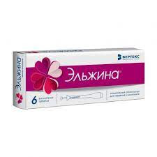ЭЛЬЖИНА 65000МЕ+500МГ+3МГ+100МГ. №6 ТАБ. ВАГ. /ВЕРТЕКС/