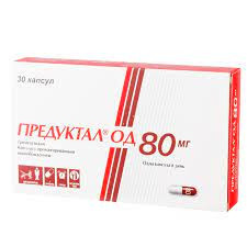 ПРЕДУКТАЛ ОД 80МГ. №30 КАПС.ПРОЛОНГ.ВЫСВ.