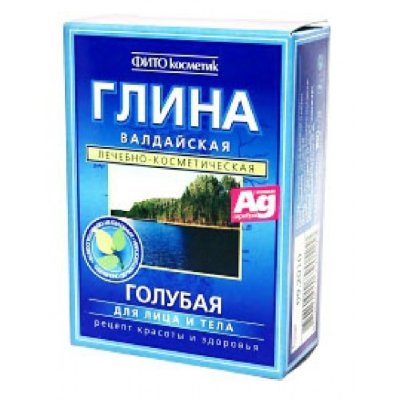 ФИТОКОСМЕТИК ГЛИНА ГОЛУБАЯ ВАЛДАЙСКАЯ КОСМЕТ. 100Г. КОР.