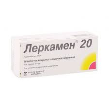 ЛЕРКАМЕН 20МГ. №60 ТАБ. П/П/О /БЕРЛИН ХЕМИ/